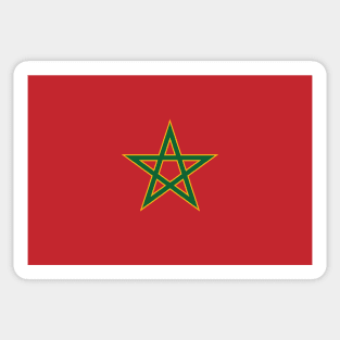 Royal Flag of Morocco Sticker